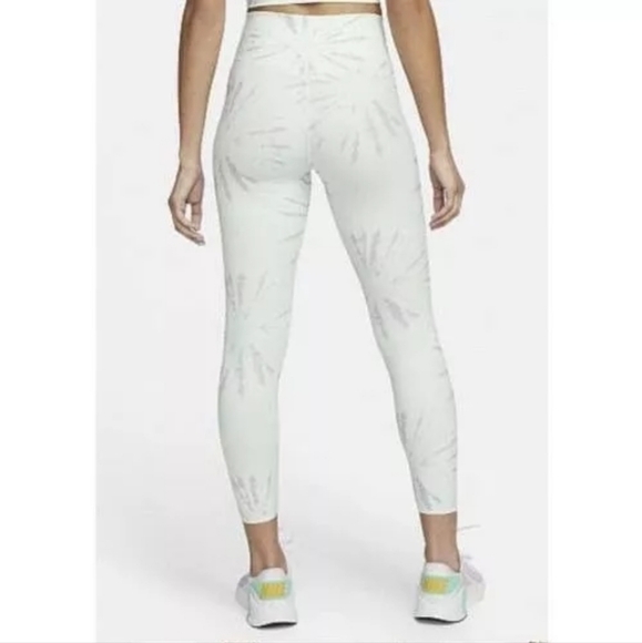 NIKE Women's Medium Dri-Fit One Luxe ResortMid-Rise 7/8 Legging DQ3593-394 - Picture 2 of 4